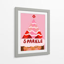 Brillo navideño - Art by the | Cuadro decorativo de Canvas Lab