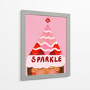 Brillo navideño - Art by the | Cuadro decorativo de Canvas Lab