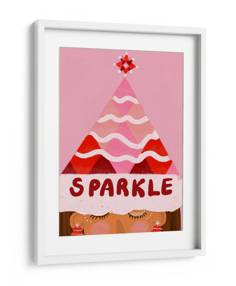 Brillo navideño - Art by the | Cuadro decorativo de Canvas Lab