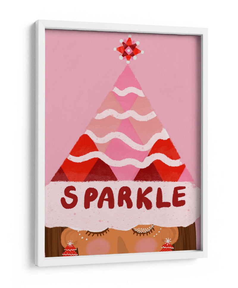 Brillo navideño - Art by the | Cuadro decorativo de Canvas Lab