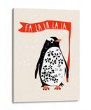 Fa La La La Festive Penguin - Annick | Cuadro decorativo de Canvas Lab