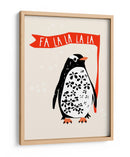 Fa La La La Festive Penguin - Annick | Cuadro decorativo de Canvas Lab