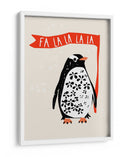 Fa La La La Festive Penguin - Annick | Cuadro decorativo de Canvas Lab