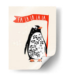 Fa La La La Festive Penguin - Annick | Cuadro decorativo de Canvas Lab