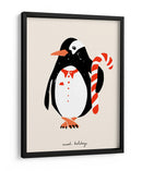 Dulces Fiestas Pingüino Festivo - Annick | Cuadro decorativo de Canvas Lab