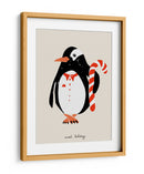 Dulces Fiestas Pingüino Festivo - Annick | Cuadro decorativo de Canvas Lab