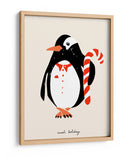 Dulces Fiestas Pingüino Festivo - Annick | Cuadro decorativo de Canvas Lab