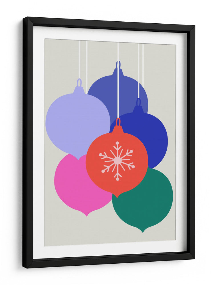 Xmas Christmas 00036 - Kubistika | Cuadro decorativo de Canvas Lab