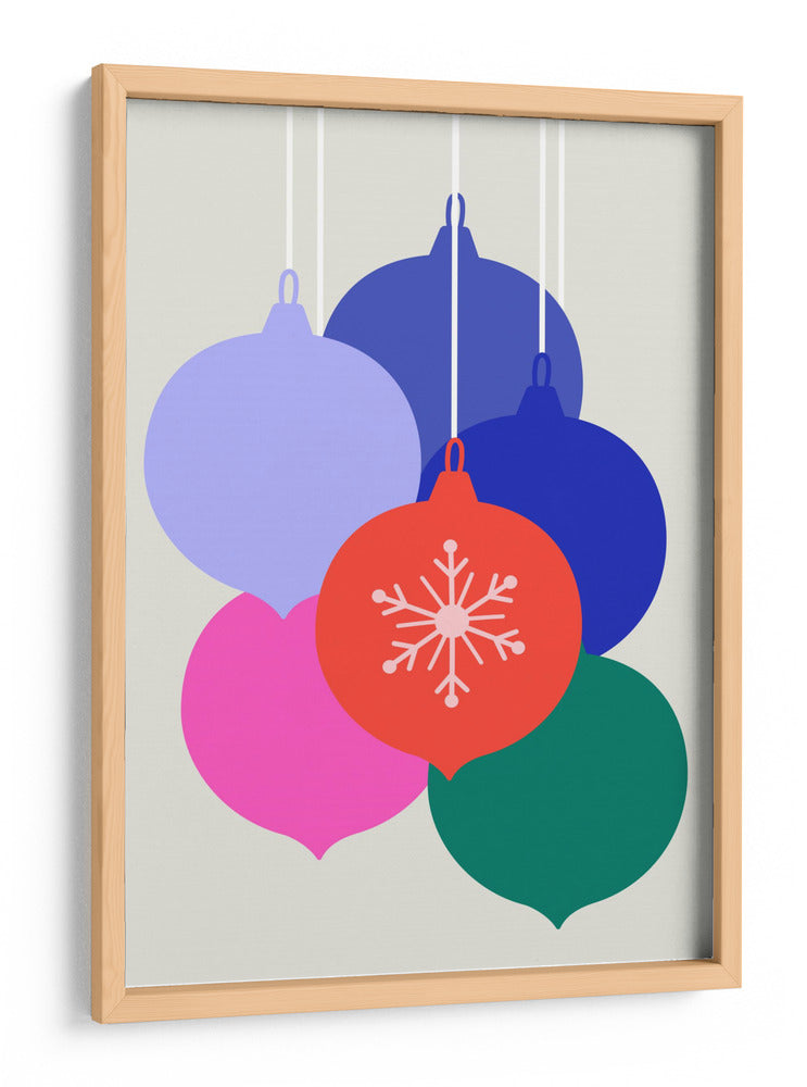 Xmas Christmas 00036 - Kubistika | Cuadro decorativo de Canvas Lab