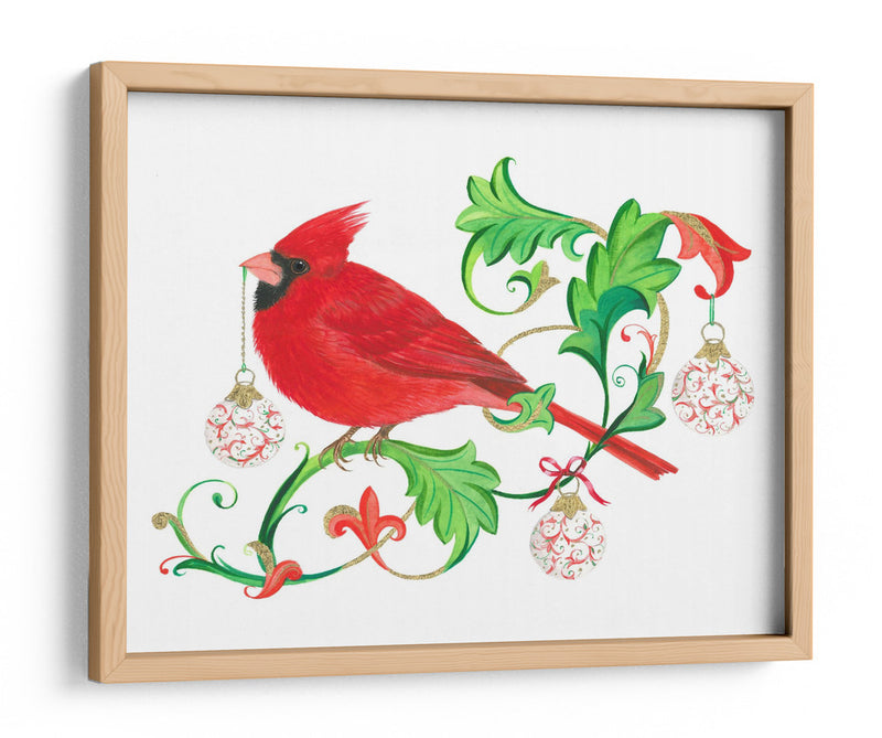 Cardenal de Vacaciones - Isabelle Brent | Cuadro decorativo de Canvas Lab