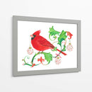 Cardenal de Vacaciones - Isabelle Brent | Cuadro decorativo de Canvas Lab