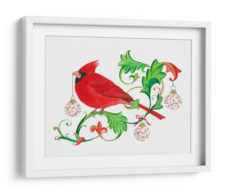 Cardenal de Vacaciones - Isabelle Brent | Cuadro decorativo de Canvas Lab