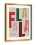 Temporada Navideña FaLaLa - Prints by Ayleen | Cuadro decorativo de Canvas Lab