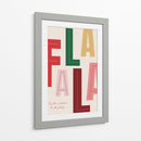 Temporada Navideña FaLaLa - Prints by Ayleen | Cuadro decorativo de Canvas Lab