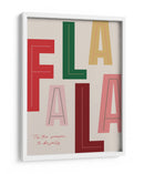 Temporada Navideña FaLaLa - Prints by Ayleen | Cuadro decorativo de Canvas Lab