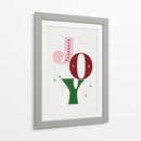 Alegría de Navidad - Prints by Ayleen | Cuadro decorativo de Canvas Lab