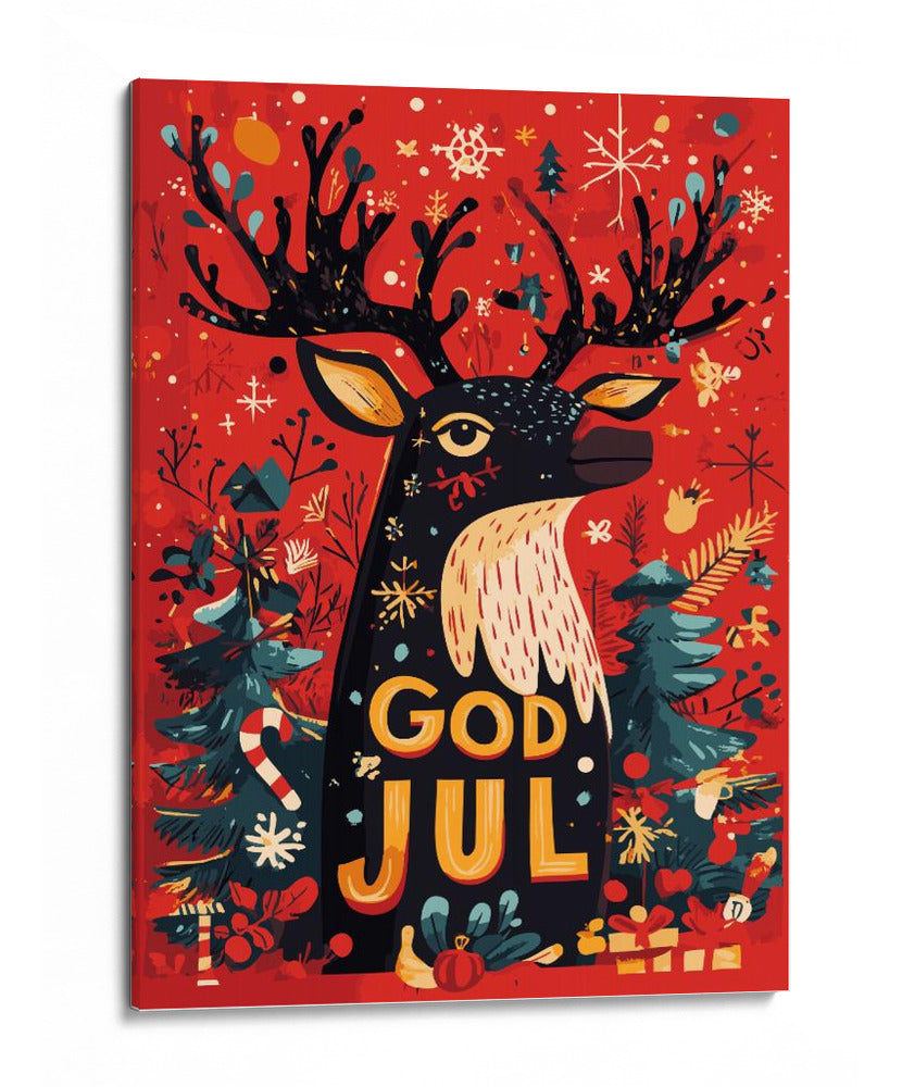 Feliz Navidad 2 - Andreas Magnusson | Cuadro decorativo de Canvas Lab
