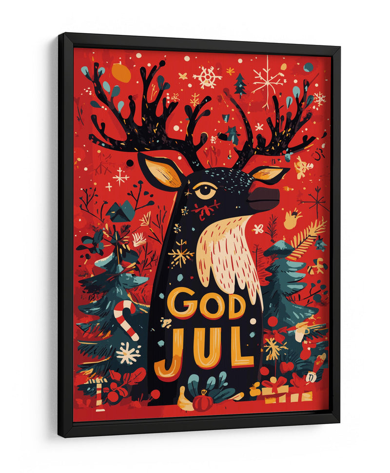 Feliz Navidad 2 - Andreas Magnusson | Cuadro decorativo de Canvas Lab