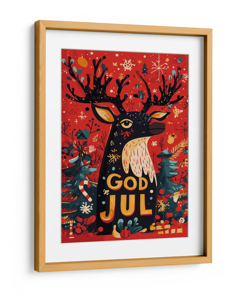 Feliz Navidad 2 - Andreas Magnusson | Cuadro decorativo de Canvas Lab