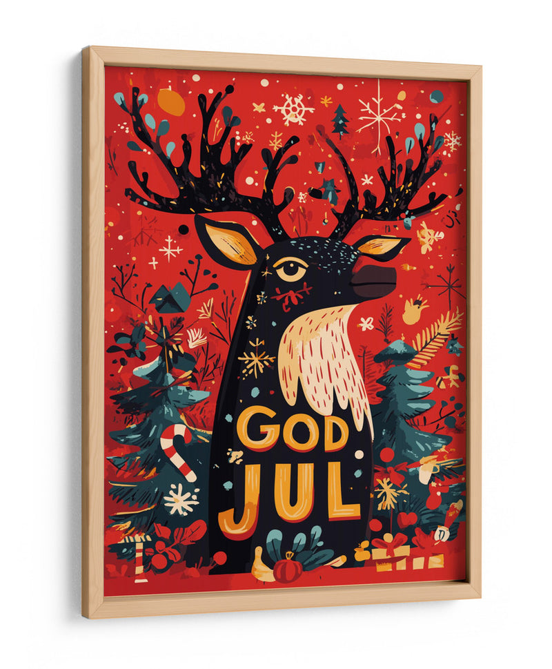 Feliz Navidad 2 - Andreas Magnusson | Cuadro decorativo de Canvas Lab