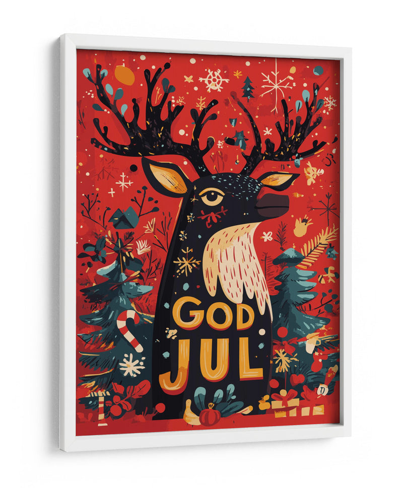 Feliz Navidad 2 - Andreas Magnusson | Cuadro decorativo de Canvas Lab