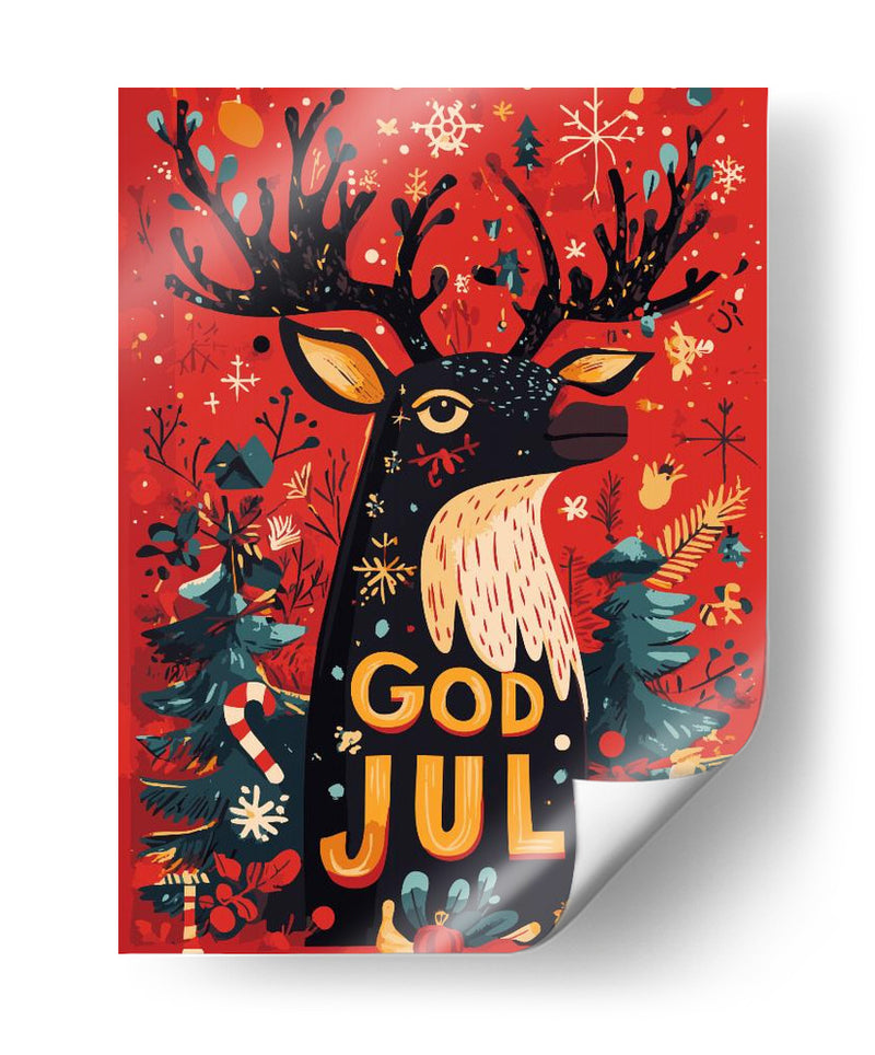 Feliz Navidad 2 - Andreas Magnusson | Cuadro decorativo de Canvas Lab