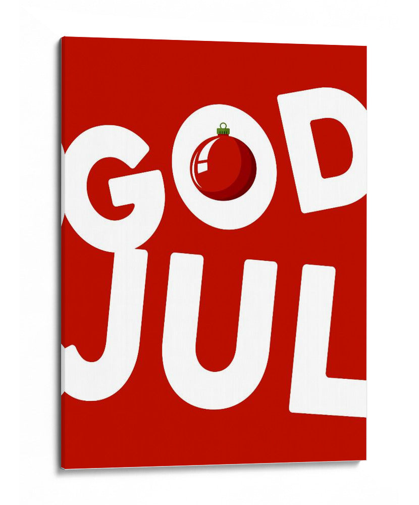 God Jul - Andreas Magnusson | Cuadro decorativo de Canvas Lab