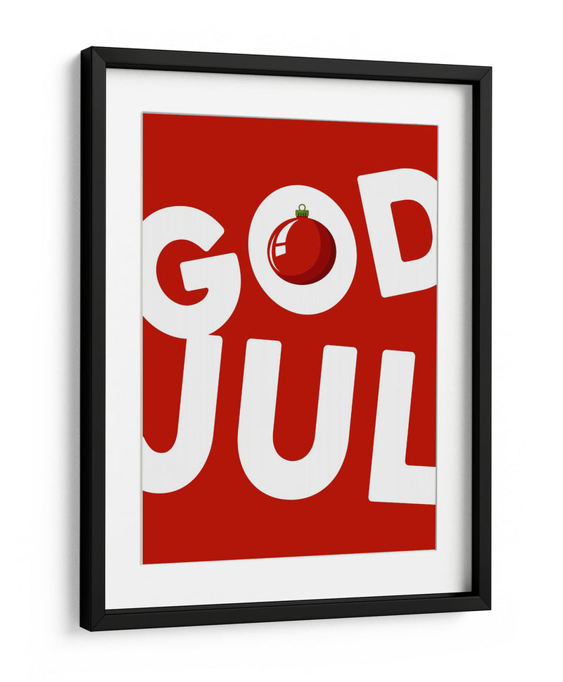 God Jul - Andreas Magnusson | Cuadro decorativo de Canvas Lab