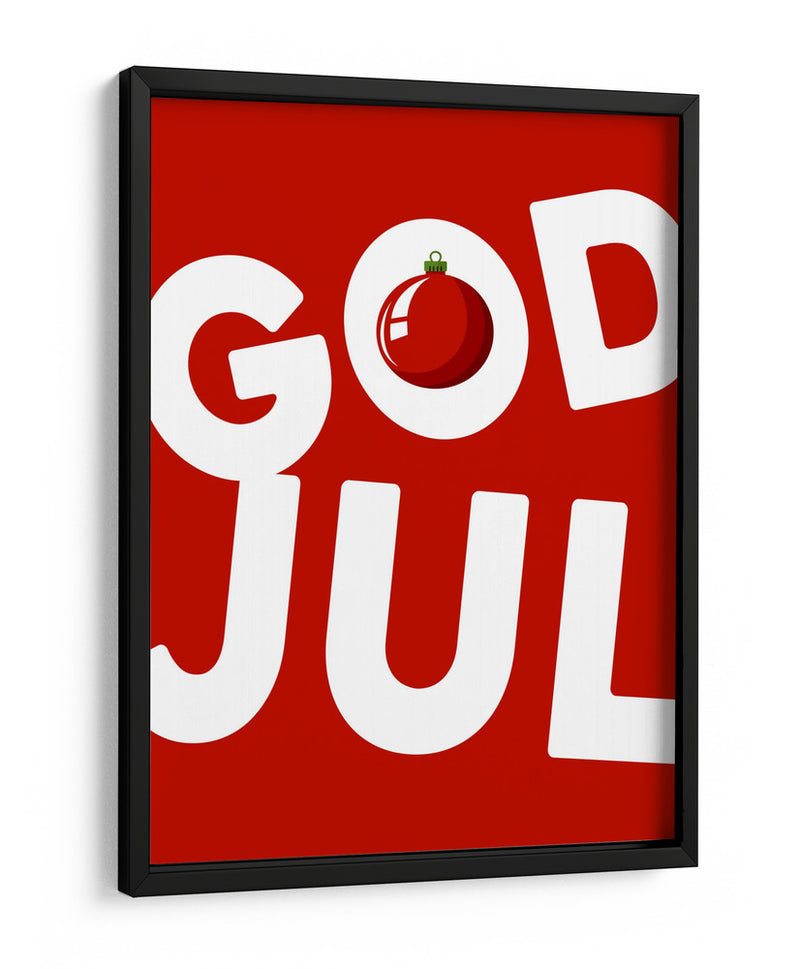God Jul - Andreas Magnusson | Cuadro decorativo de Canvas Lab
