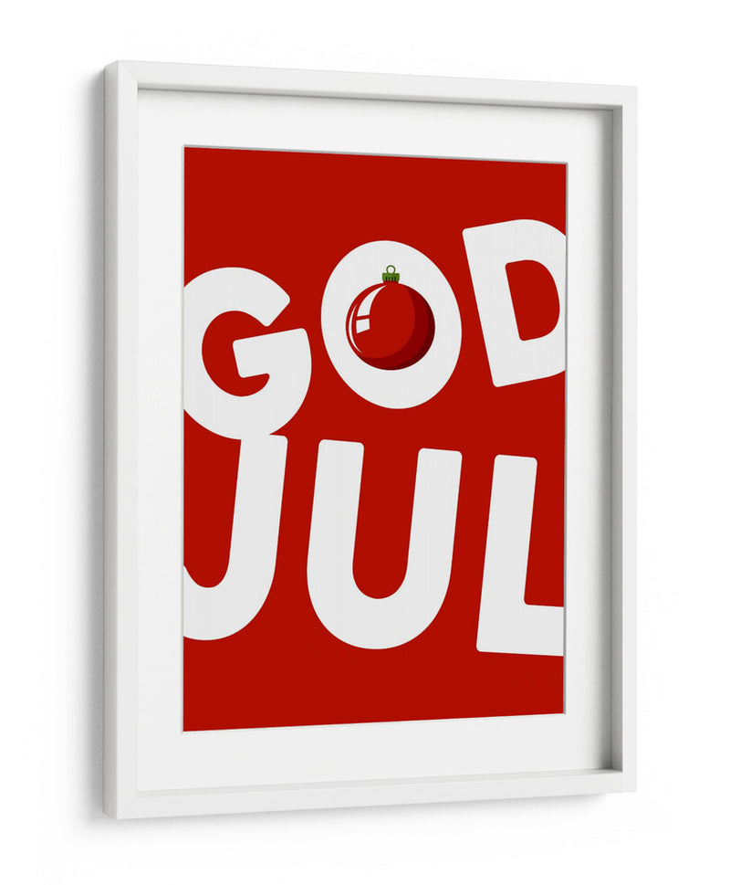 God Jul - Andreas Magnusson | Cuadro decorativo de Canvas Lab