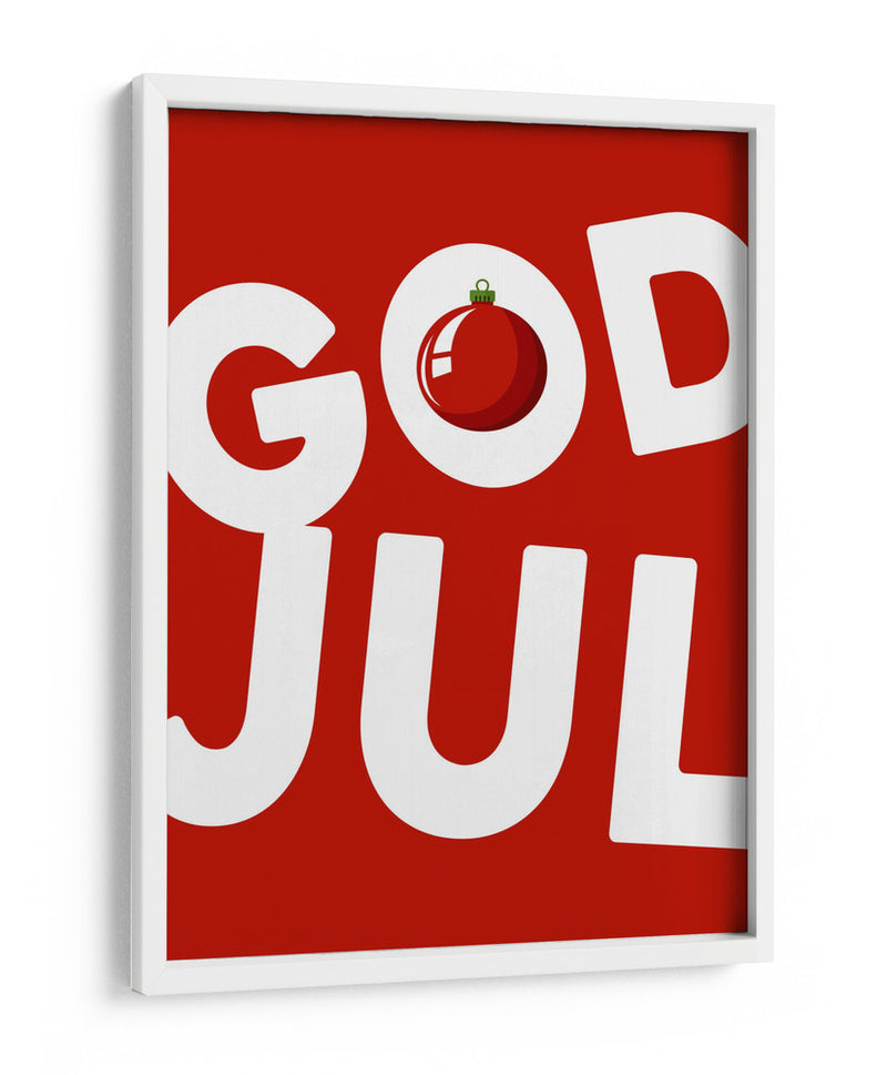 God Jul - Andreas Magnusson | Cuadro decorativo de Canvas Lab