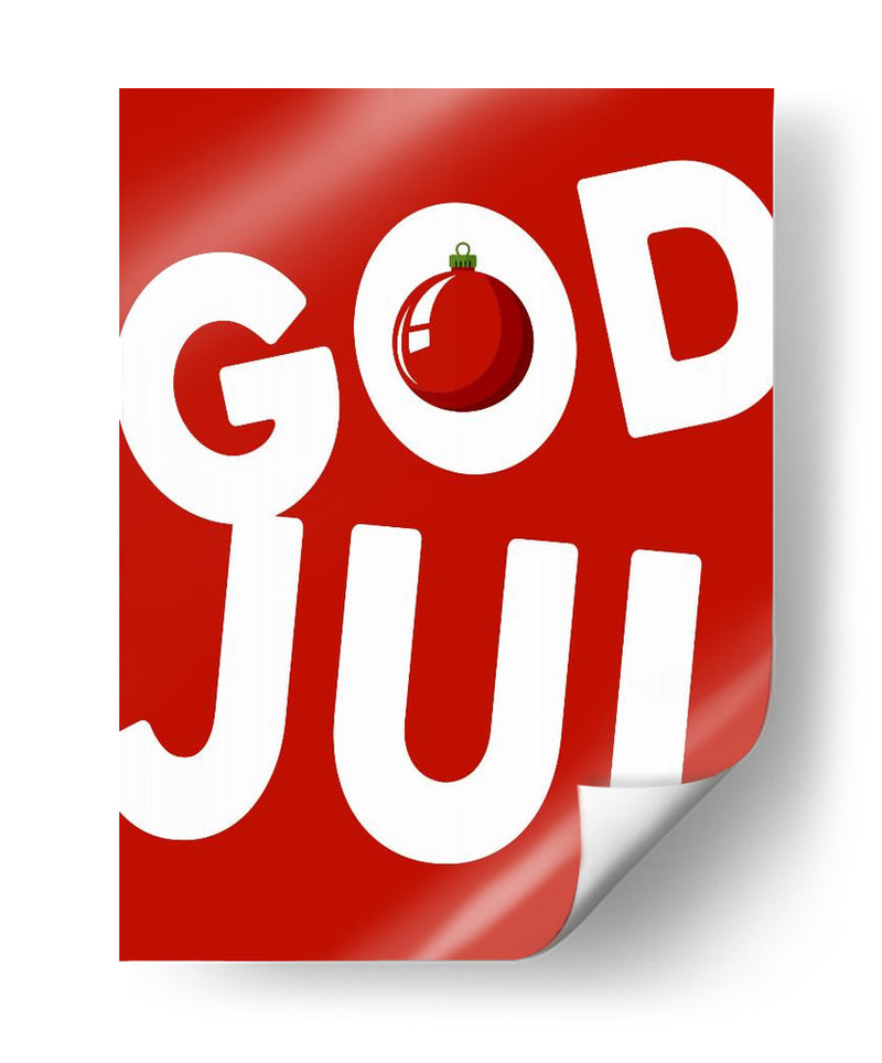 God Jul - Andreas Magnusson | Cuadro decorativo de Canvas Lab