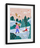 Paseo en trineo nevado - Bea Muller | Cuadro decorativo de Canvas Lab