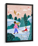 Paseo en trineo nevado - Bea Muller | Cuadro decorativo de Canvas Lab