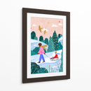 Paseo en trineo nevado - Bea Muller | Cuadro decorativo de Canvas Lab