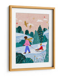 Paseo en trineo nevado - Bea Muller | Cuadro decorativo de Canvas Lab