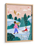 Paseo en trineo nevado - Bea Muller | Cuadro decorativo de Canvas Lab