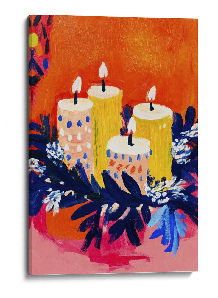 Resplandor Radiante de Vela - Treechild | Cuadro decorativo de Canvas Lab
