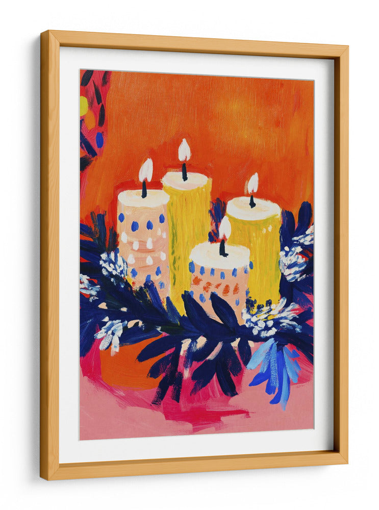 Resplandor Radiante de Vela - Treechild | Cuadro decorativo de Canvas Lab