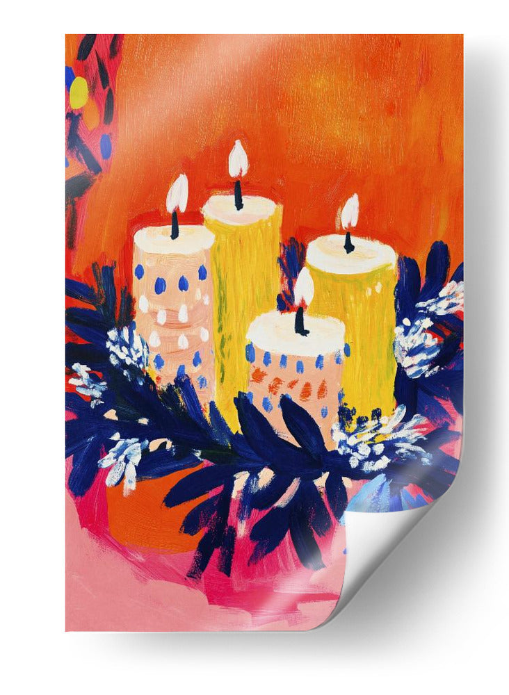 Resplandor Radiante de Vela - Treechild | Cuadro decorativo de Canvas Lab