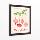 Alegres pequeñas bolas de Navidad - Annick | Cuadro decorativo de Canvas Lab