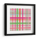 Patrón de tartán de invierno de Navidad - Annick | Cuadro decorativo de Canvas Lab