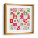 Patrón de retazos de invierno de Navidad - Annick | Cuadro decorativo de Canvas Lab