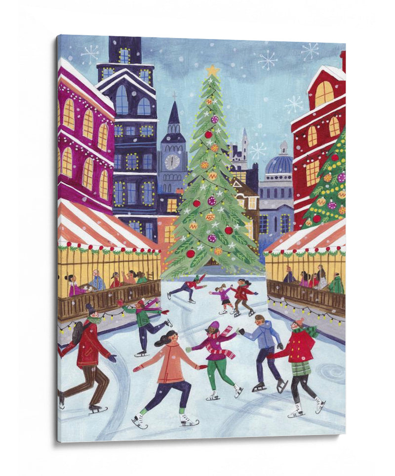 Patinaje en Londres - Caroline Bonne Muller | Cuadro decorativo de Canvas Lab