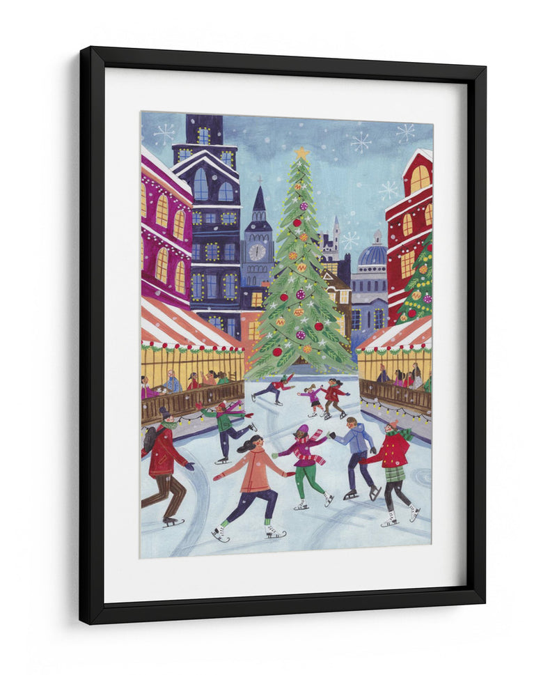 Patinaje en Londres - Caroline Bonne Muller | Cuadro decorativo de Canvas Lab