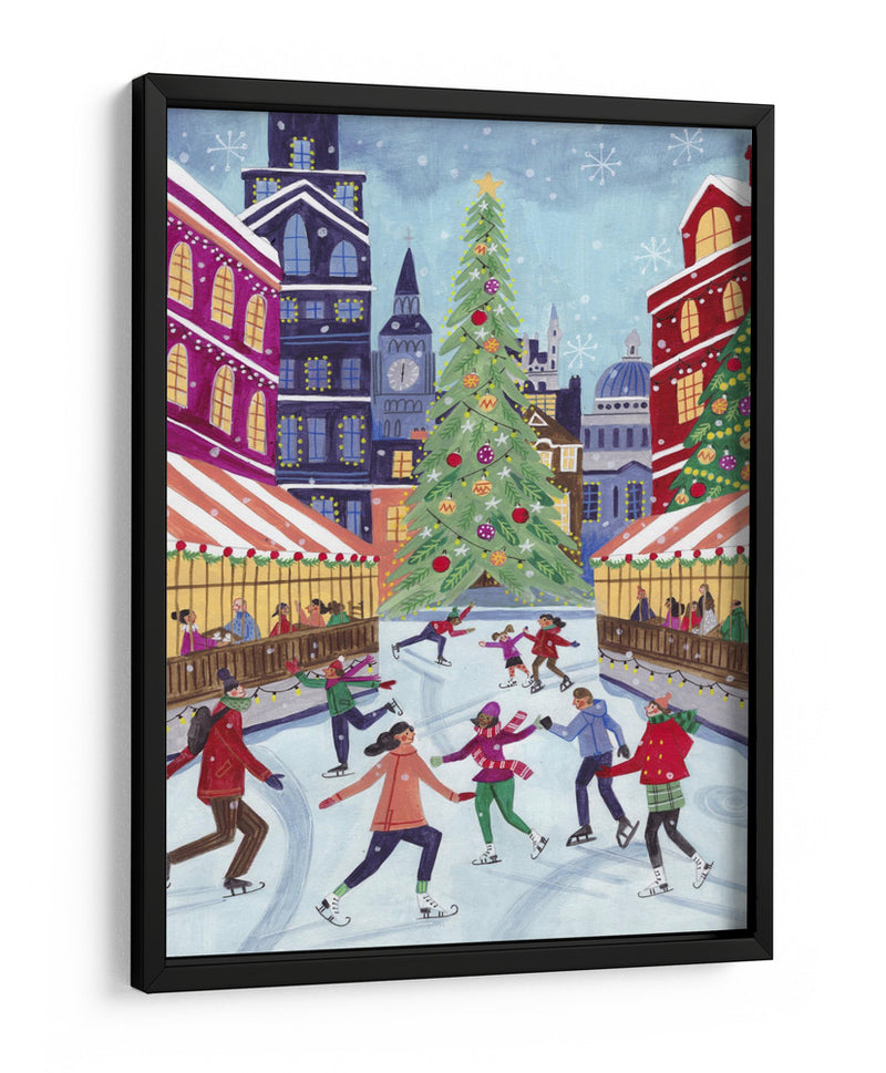 Patinaje en Londres - Caroline Bonne Muller | Cuadro decorativo de Canvas Lab