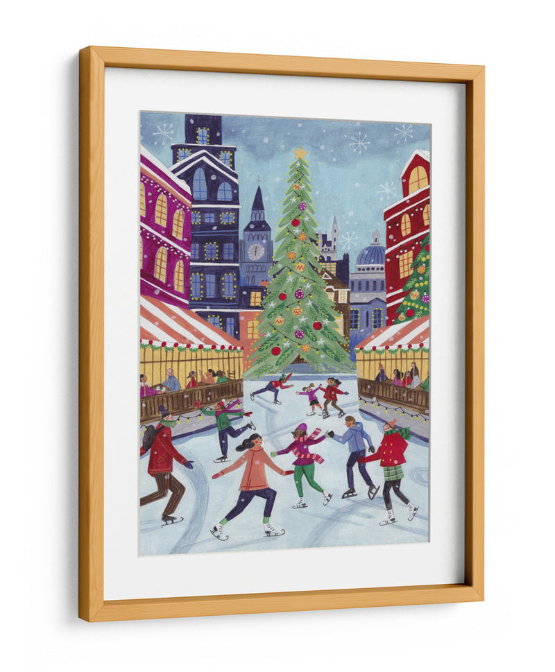 Patinaje en Londres - Caroline Bonne Muller | Cuadro decorativo de Canvas Lab