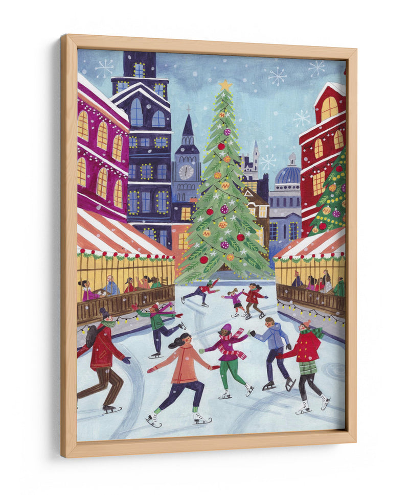 Patinaje en Londres - Caroline Bonne Muller | Cuadro decorativo de Canvas Lab