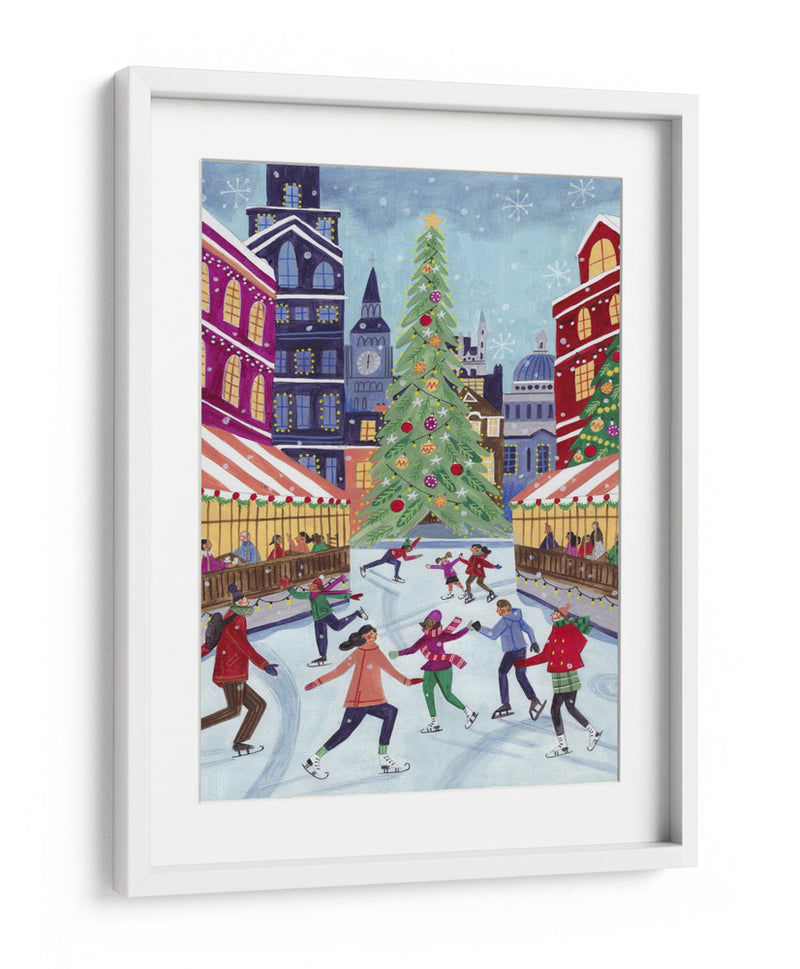 Patinaje en Londres - Caroline Bonne Muller | Cuadro decorativo de Canvas Lab