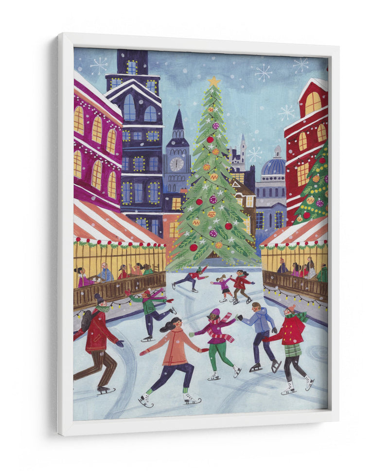 Patinaje en Londres - Caroline Bonne Muller | Cuadro decorativo de Canvas Lab